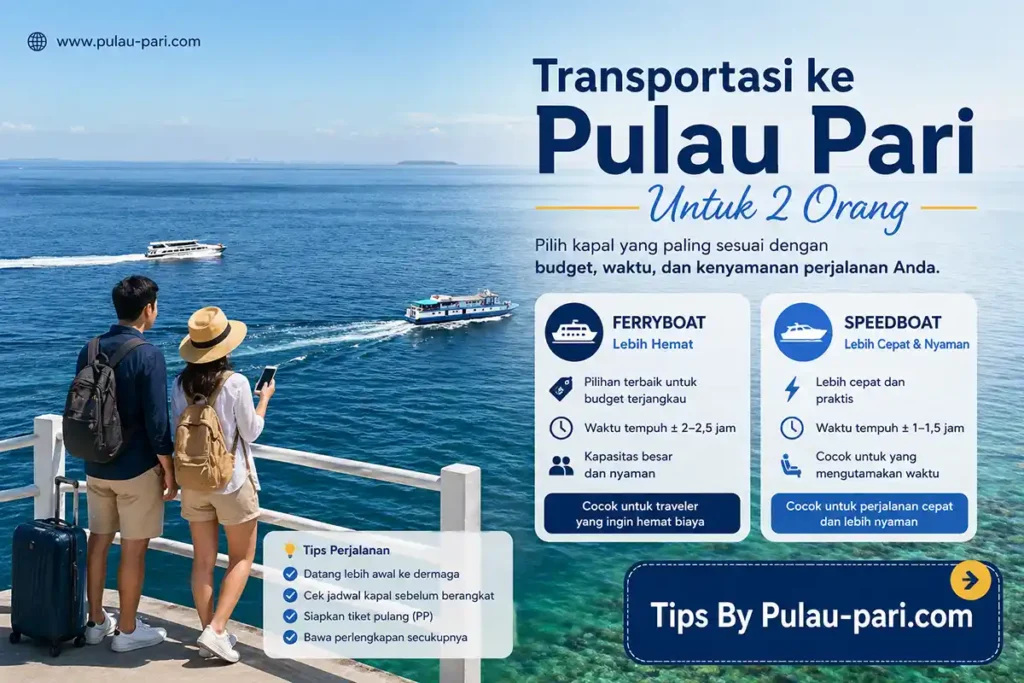 Tips Liburan Pulau Pari untuk 2 Orang 