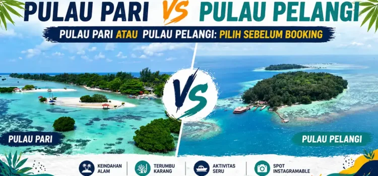 pulau pari vs pulau pelangi