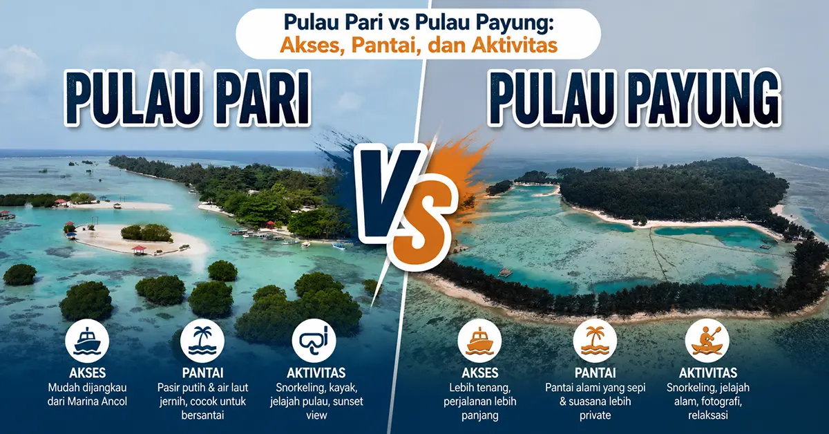 pulau pari vs pulau payung