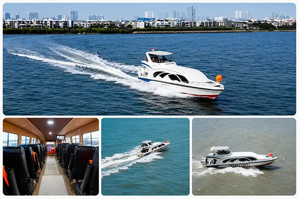 KM Zevolution untuk sewa speedboat ke Pulau Pari