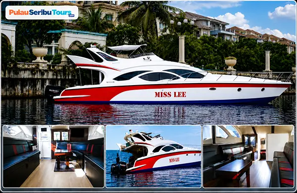 KM Miss Lee untuk sewa speedboat ke Pulau Pari
